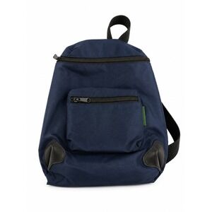Herve Chapelier Vintage Paris Navy Blue Nylon Mini Backpack Bag Unisex